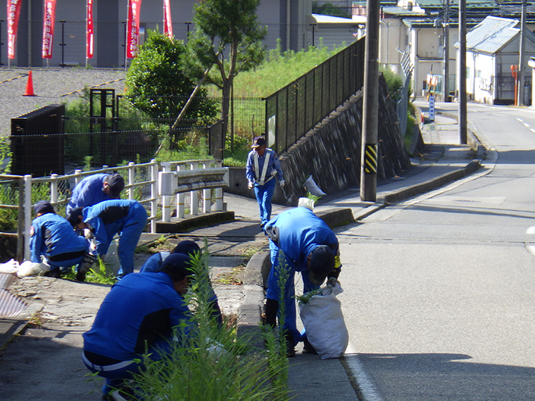 地域への奉仕活動