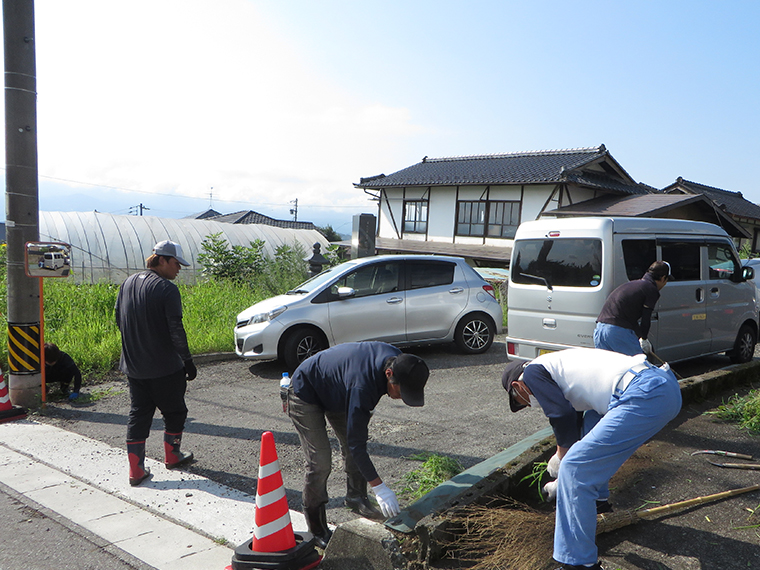 地域への奉仕活動